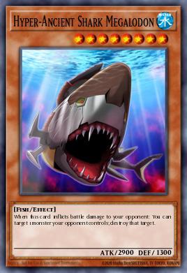 Hyper-Ancient Shark Megalodon