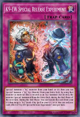 K9-EW Special Release Experiment