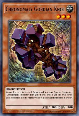 Chronomaly Gordian Knot