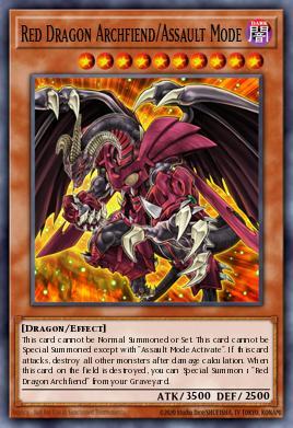 Red Dragon Archfiend/Assault Mode